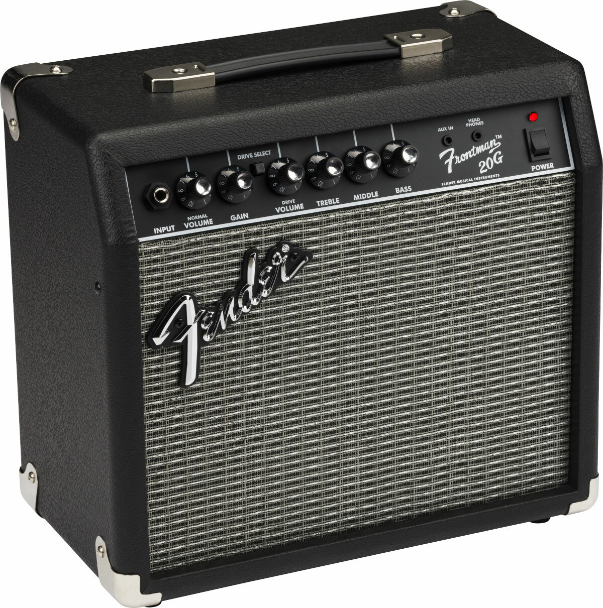 Fender Frontman 20g 20w 1x8 Black - Ampli Guitare Électrique Combo - Main picture