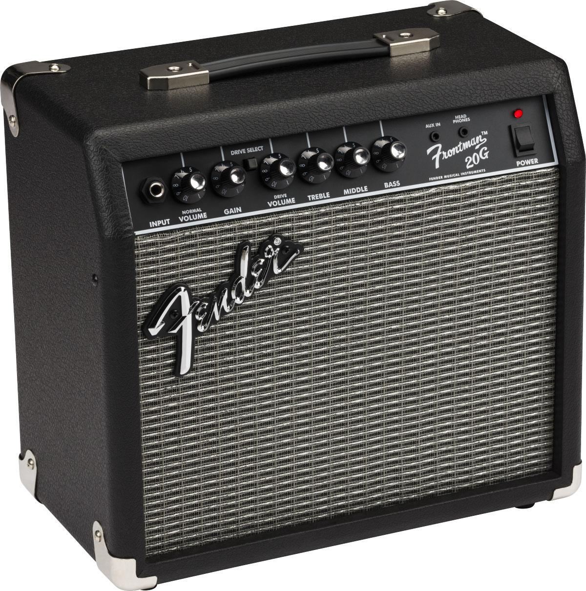 Combo ampli guitare électrique Fender Frontman 20G - Black