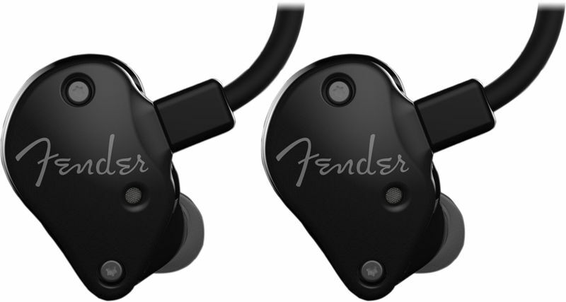 Fender Fxa6 Metallic Black - Ecouteur Intra-auriculaire - Main picture
