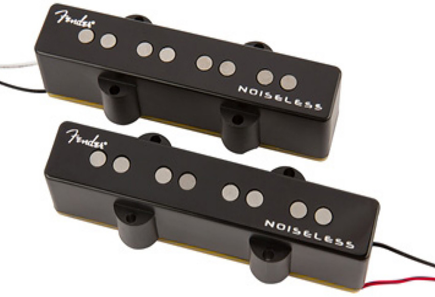 Fender Gen 4 Noiseless Jazz Bass Pickups 2-set - Micro Basse Electrique - Main picture