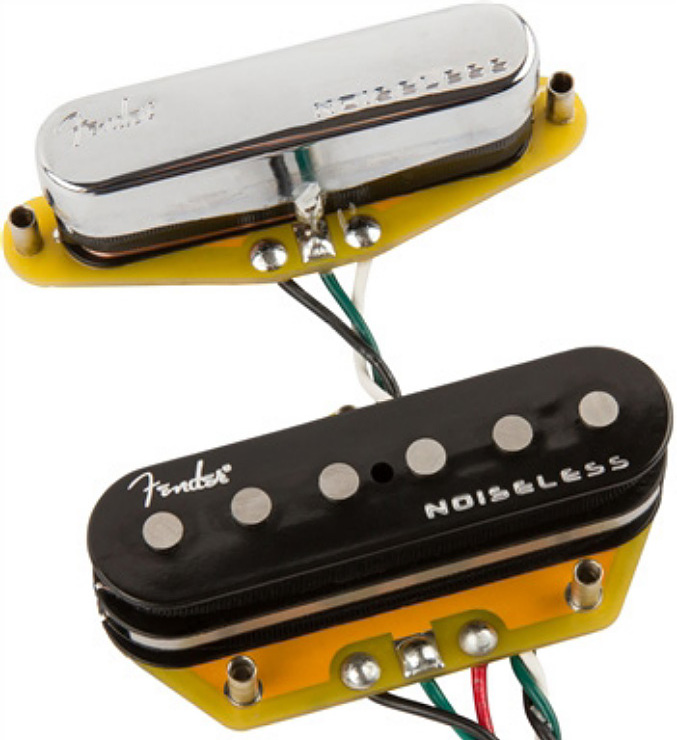 Fender Gen 4 Noiseless Tele Pickups 2-set - Micro Guitare Electrique - Main picture
