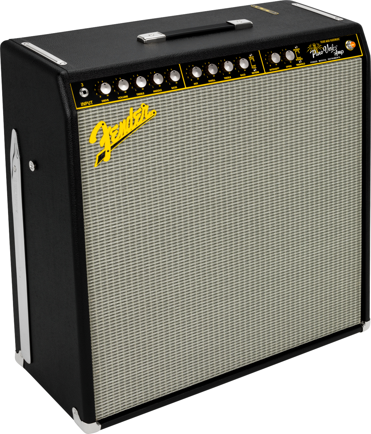 Fender Jack White Pano Verb Combo 1x15 70w 6l6/6v6 - Ampli Guitare Électrique Combo - Main picture