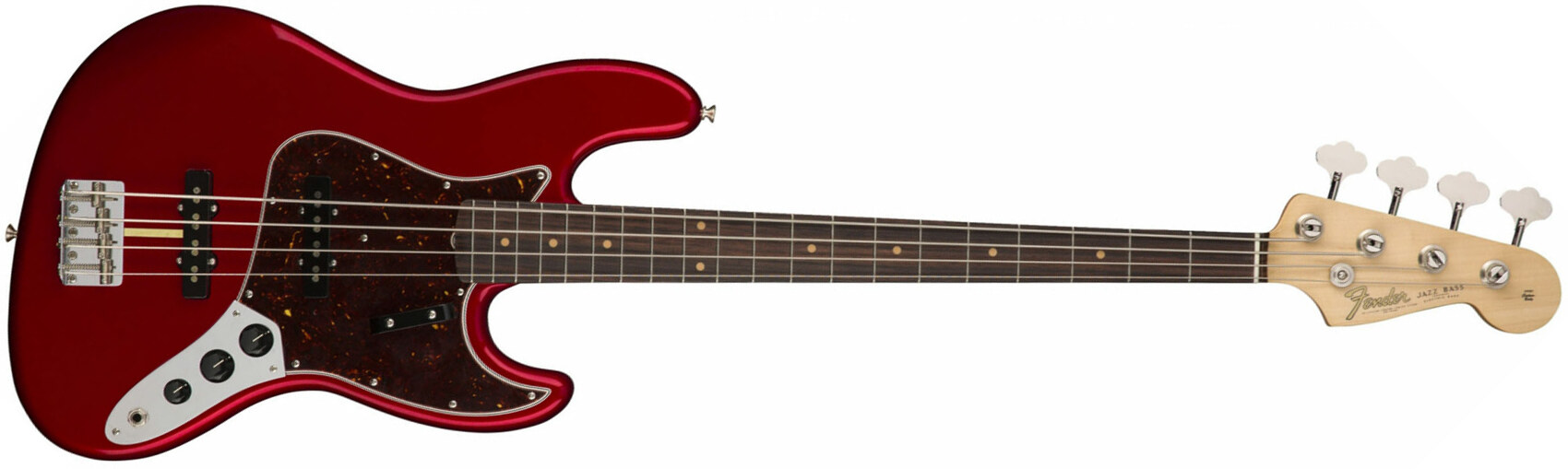 Fender Jazz Bass '60s American Original Usa Rw - Candy Apple Red - Basse Électrique Solid Body - Main picture