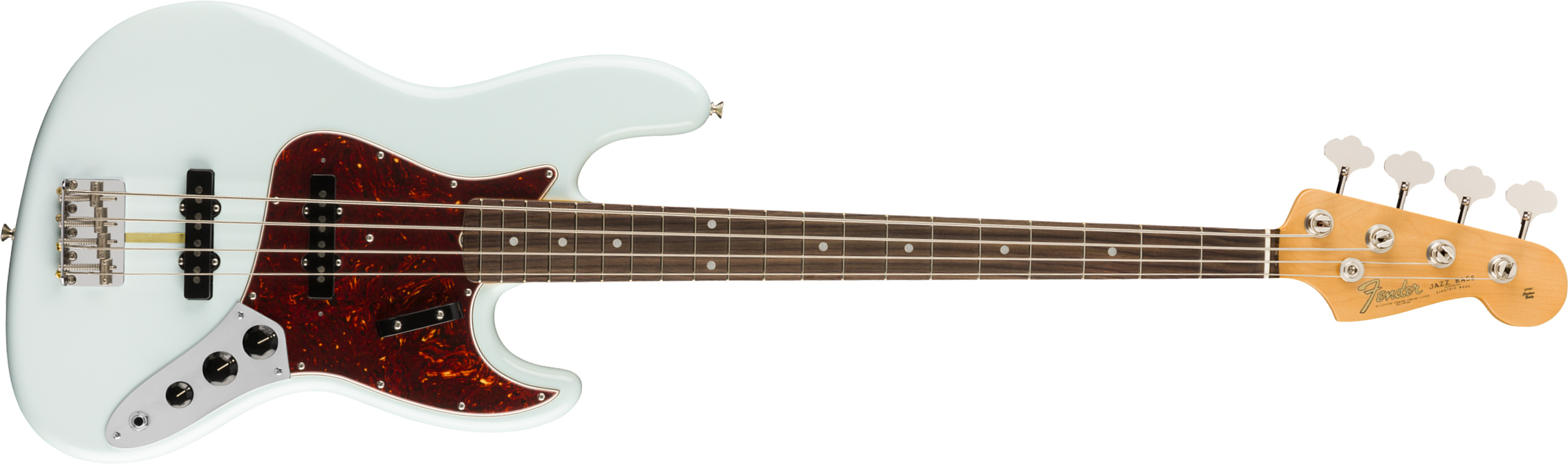Fender Jazz Bass '60s American Original Usa Rw - Sonic Blue - Basse Électrique Solid Body - Main picture