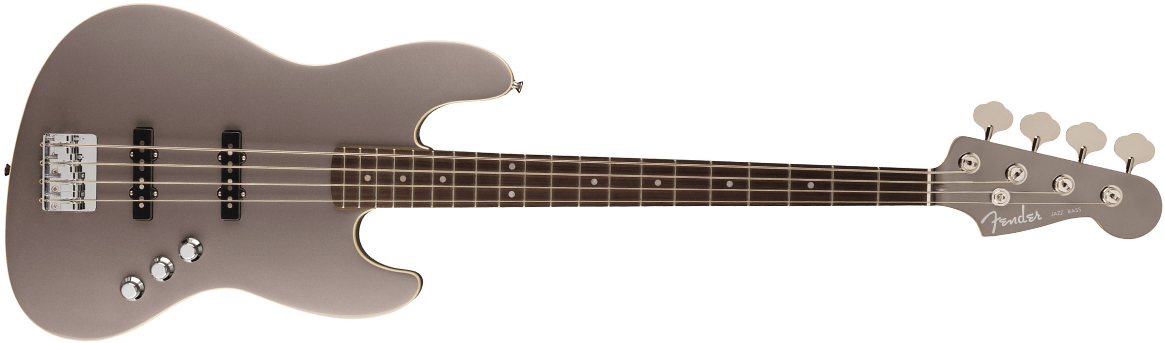 Fender Jazz Bass Aerodyne Special Jap Rw - Dolphin Gray Metallic - Basse Électrique Solid Body - Main picture
