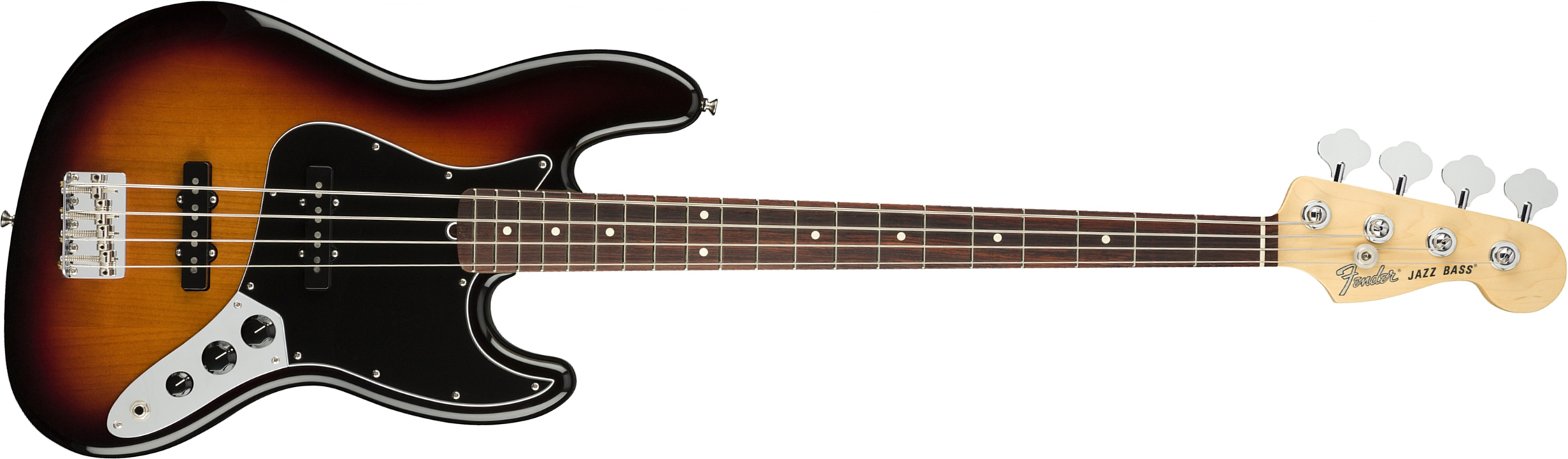 Fender Jazz Bass American Performer Usa Rw - 3-color Sunburst - Basse Électrique Solid Body - Main picture