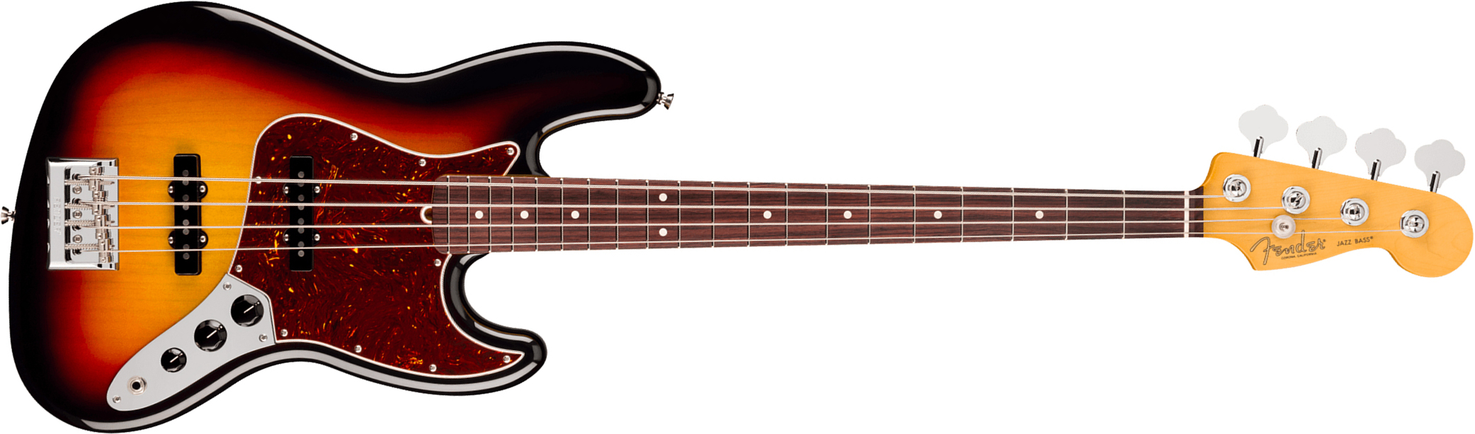 Fender Jazz Bass American Pro. Usa Rw - 3-color Sunburst - Basse Électrique Solid Body - Main picture