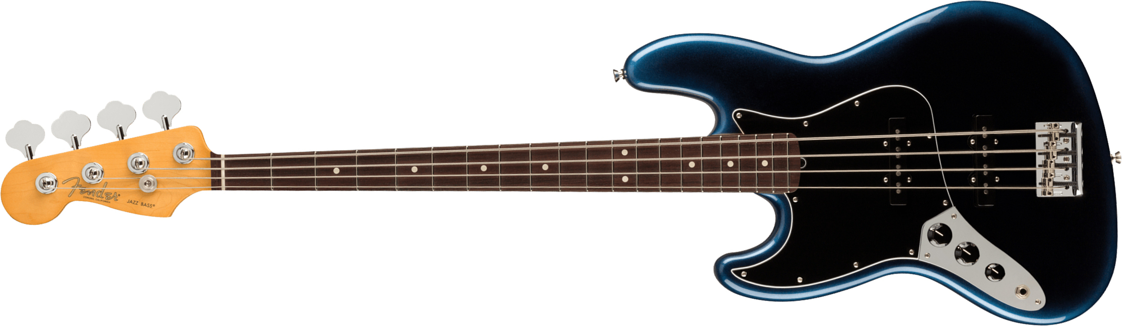 Fender Jazz Bass American Professional Ii Lh Gaucher Usa Rw - Dark Night - Basse Électrique Solid Body - Main picture