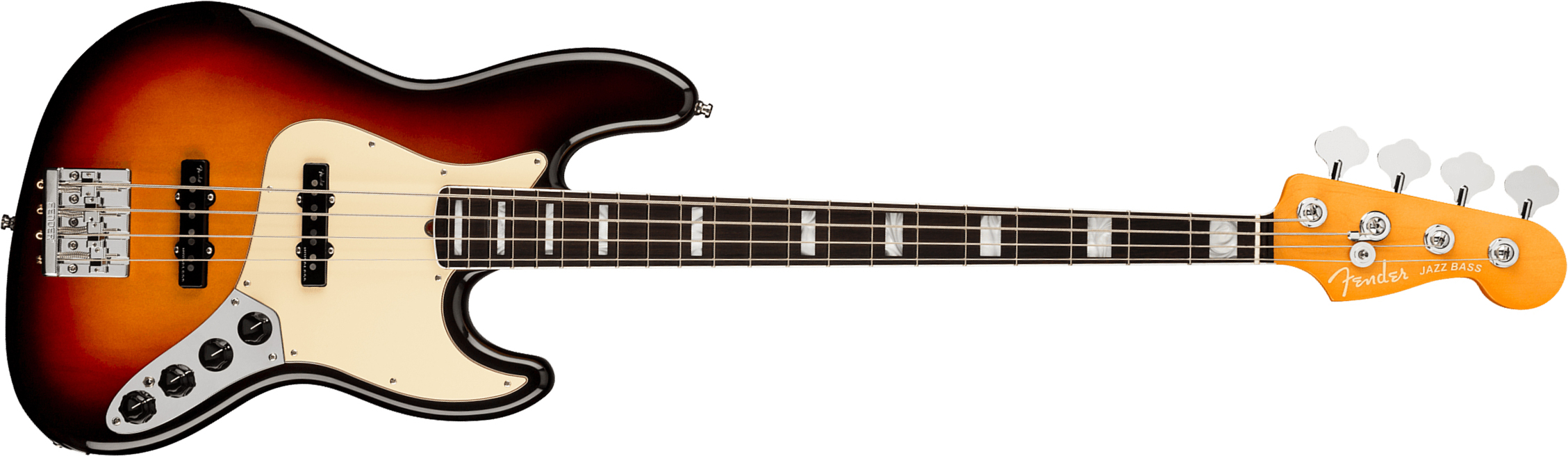 Fender Jazz Bass American Ultra 2019 Usa Rw - Ultraburst - Basse Électrique Solid Body - Main picture