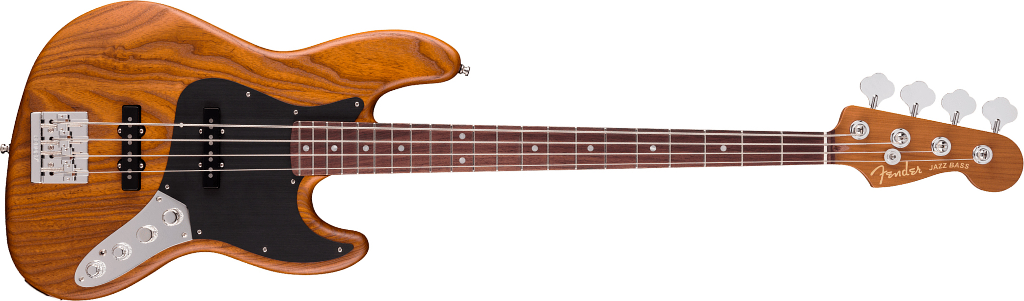 Fender Jazz Bass American Ultra Ii Ltd Active Rw - Natural - Basse Électrique Solid Body - Main picture