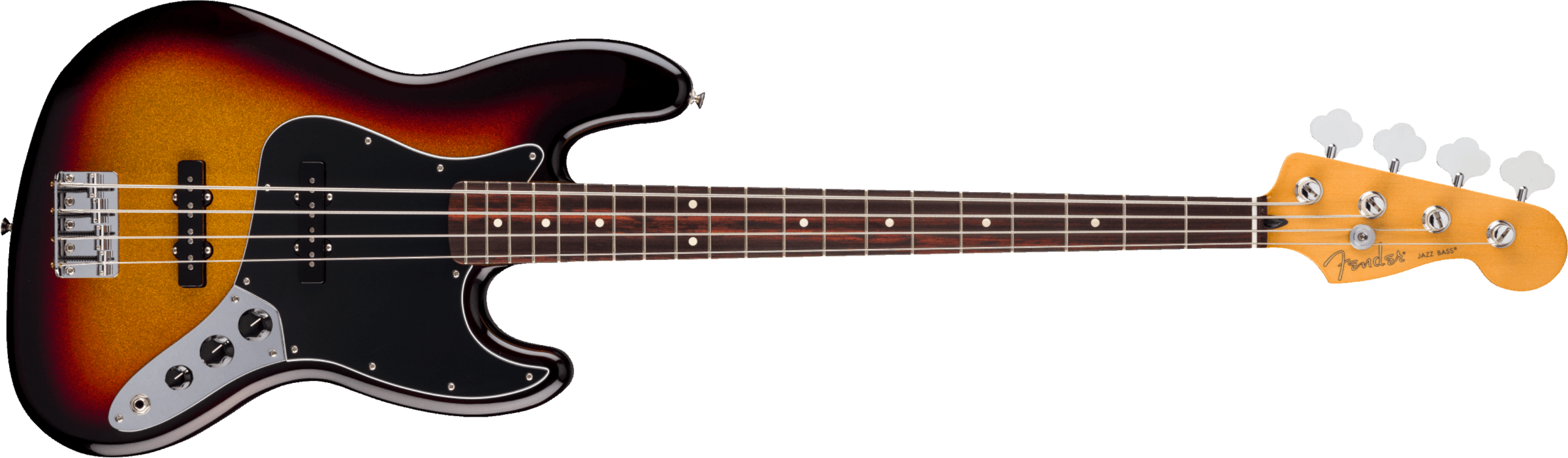 Fender Jazz Bass Player Ii Ltd Mex Rw - Sparkle 3-color Sunburst - Basse Électrique Solid Body - Main picture