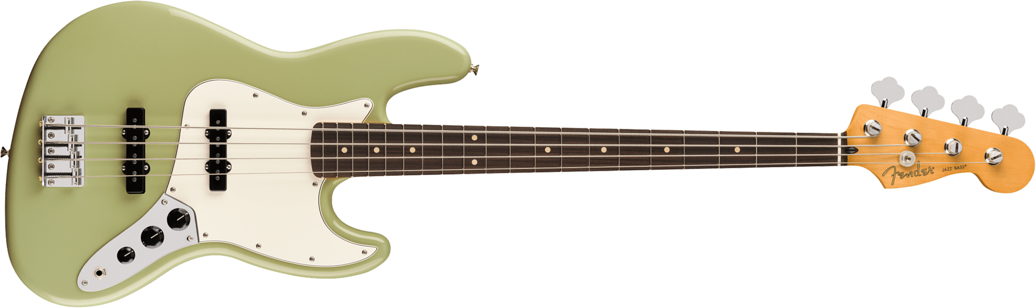 Fender Jazz Bass Player Ii Mex Rw - Birch Green - Basse Électrique Solid Body - Main picture
