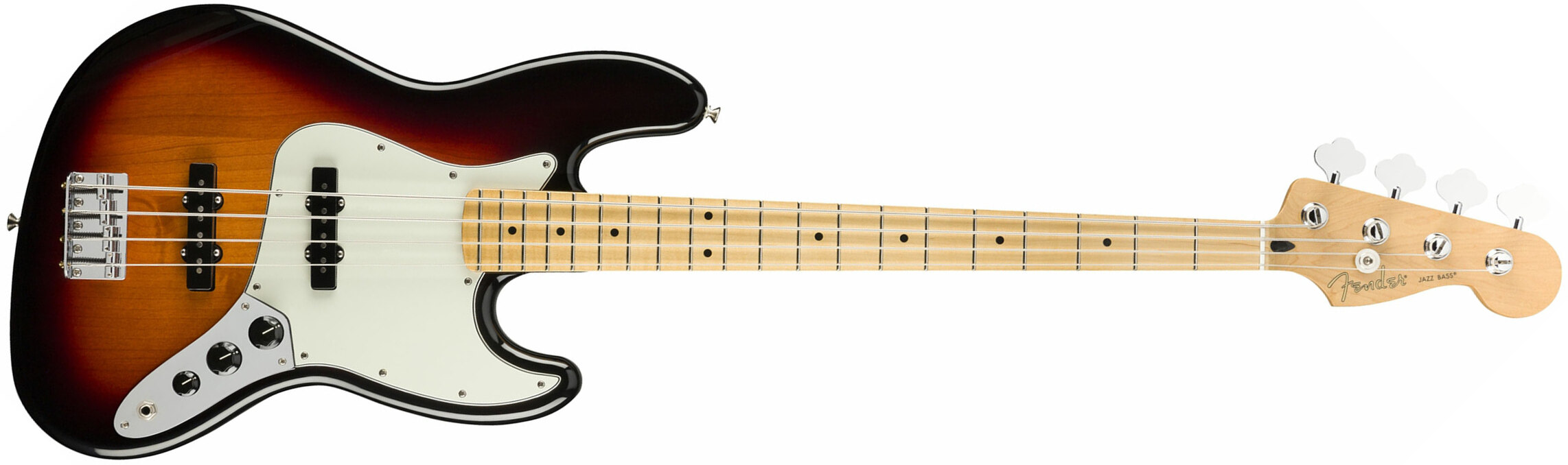 Fender Jazz Bass Player Mex Mn - 3-color Sunburst - Basse Électrique Solid Body - Main picture