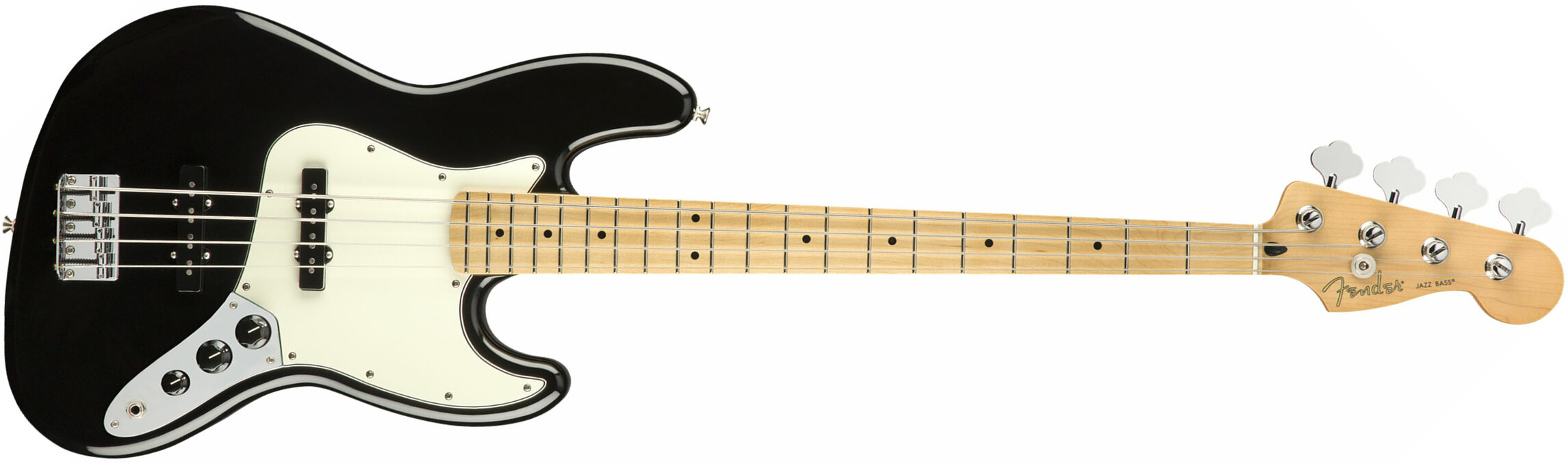 Fender Jazz Bass Player Mex Mn - Black - Basse Électrique Solid Body - Main picture