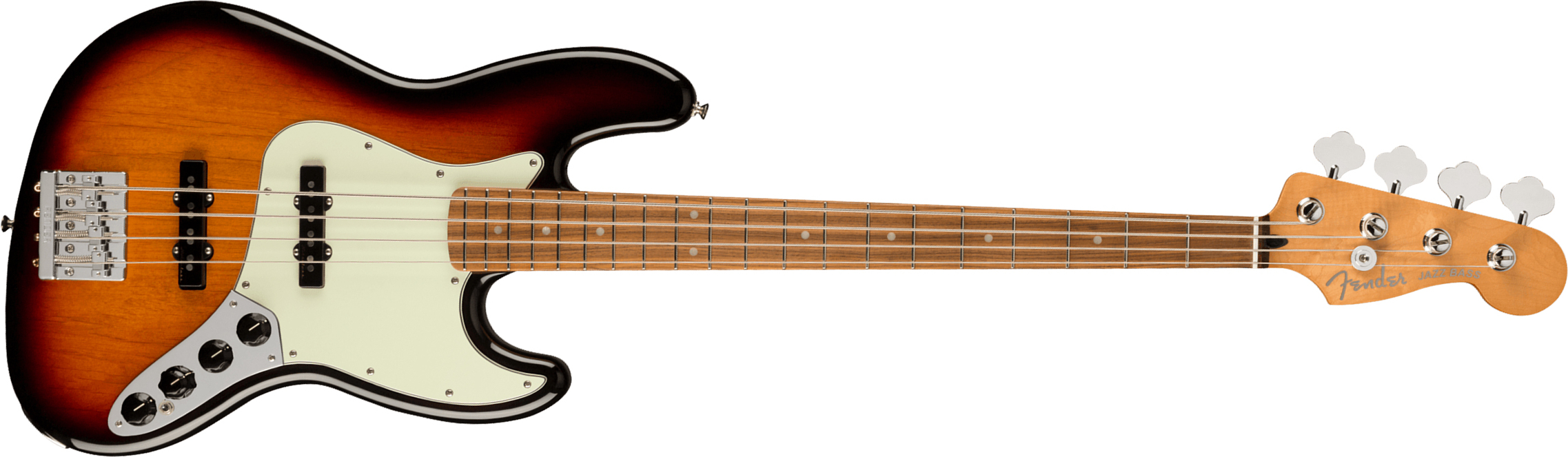 Fender Jazz Bass Player Plus Mex Active Pf - 3-color Sunburst - Basse Électrique Solid Body - Main picture