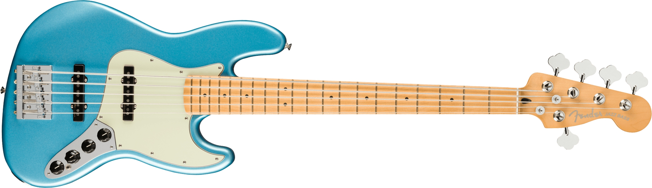 Fender Jazz Bass Player Plus V Mex 5c Active Mn - Opal Spark - Basse Électrique Solid Body - Main picture