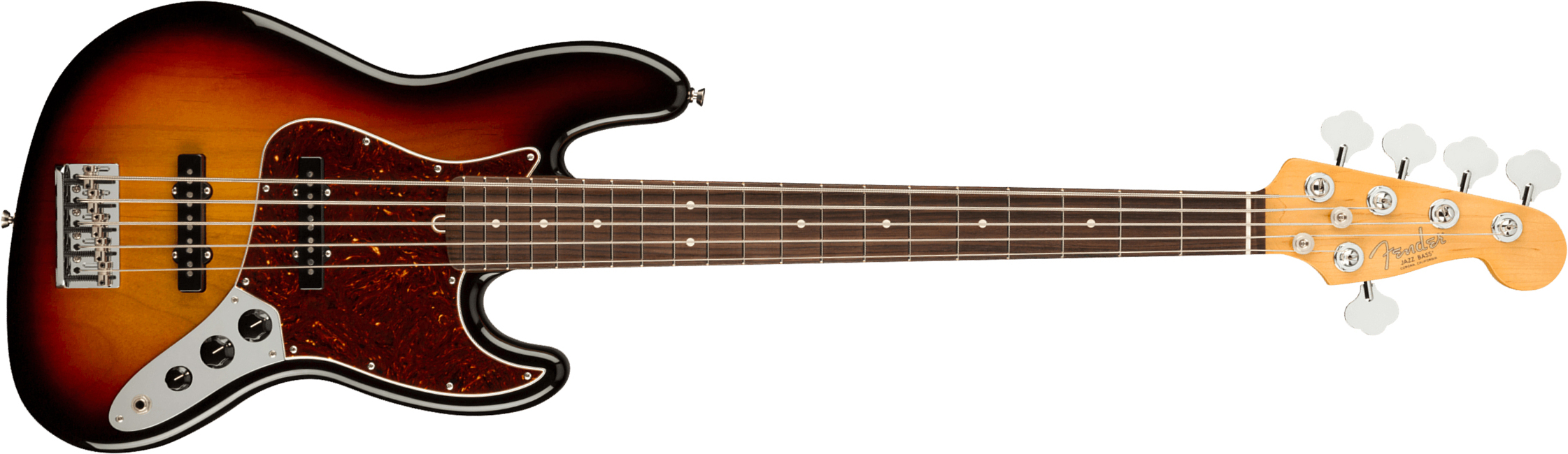 Fender Jazz Bass V American Professional Ii Usa 5-cordes Rw - 3-color Sunburst - Basse Électrique Solid Body - Main picture