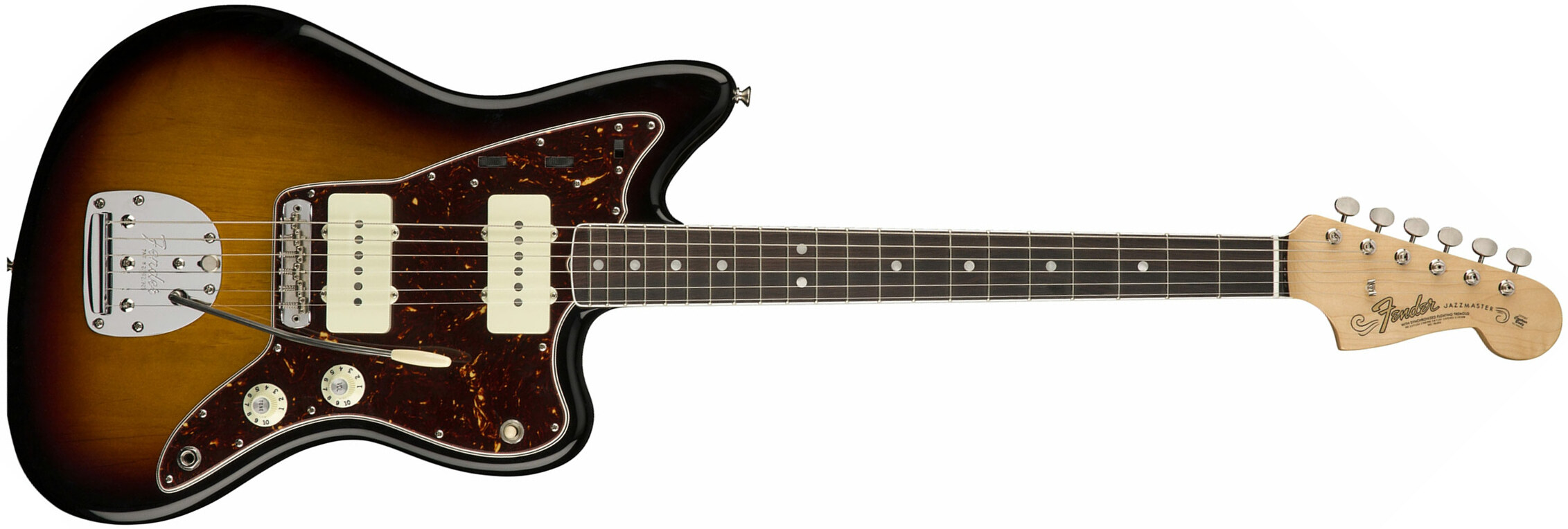 Fender Jazzmaster '60s American Original Usa Ss Rw - 3-color Sunburst - Guitare Électrique RÉtro Rock - Main picture