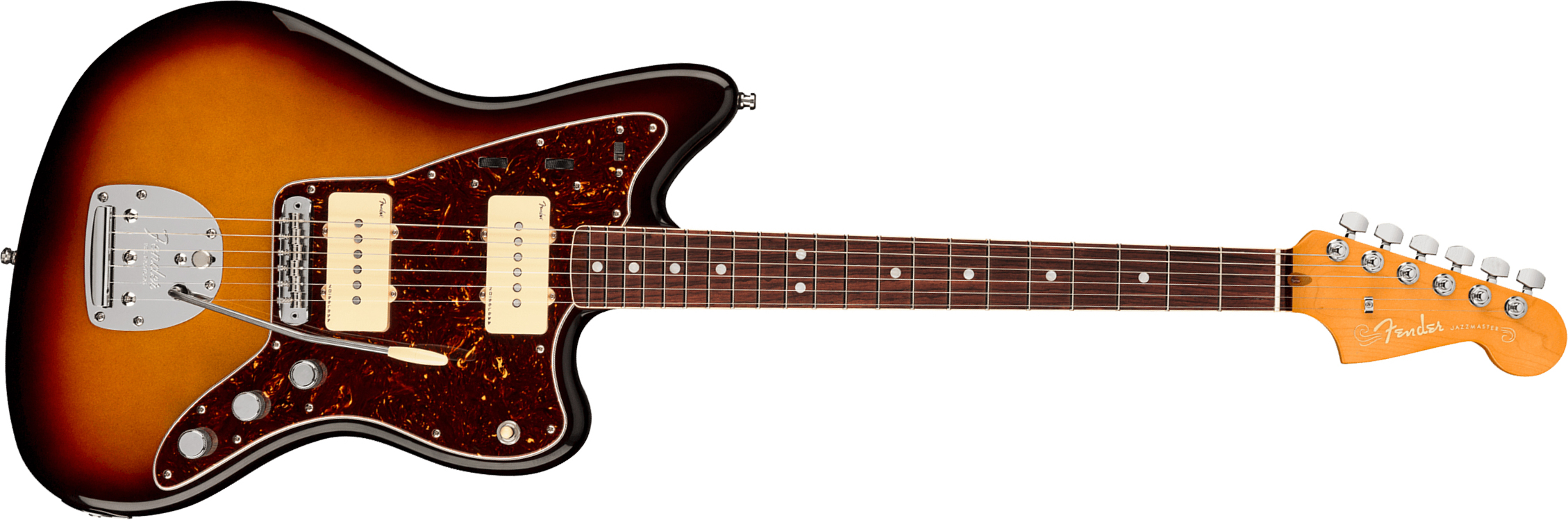 Fender Jazzmaster American Ultra 2019 Usa Rw - Ultraburst - Guitare Électrique RÉtro Rock - Main picture