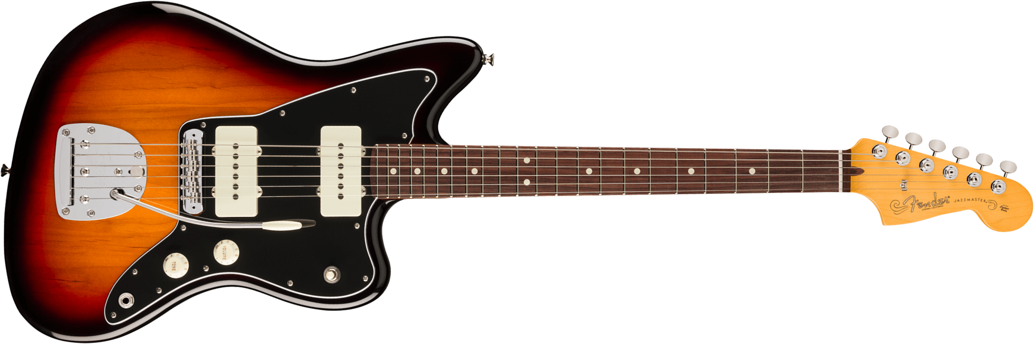 Fender Jazzmaster Classic American Pro Usa 2s Trem Rw - 3-color Sunburst - Guitare Électrique RÉtro Rock - Main picture