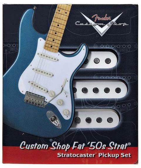 Micro guitare electrique Fender Pickups Custom Shop Fat 50 Strat Set