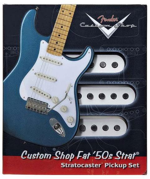 Micro guitare electrique Fender Pickups Custom Shop Fat 50 Strat Set