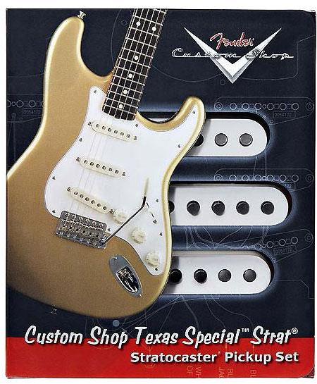 Micro guitare electrique Fender Pickups Custom Shop Texas Special Stratocaster Set