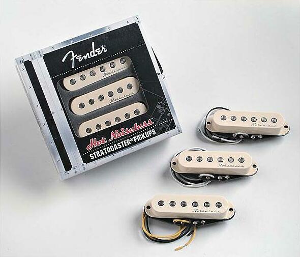 Fender Jeu Strat Hot Noiseless White 3 Pieces - - Micro Guitare Electrique - Main picture