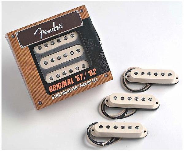 Micro guitare electrique Fender Pickups Stratocaster Original 57-62 Set