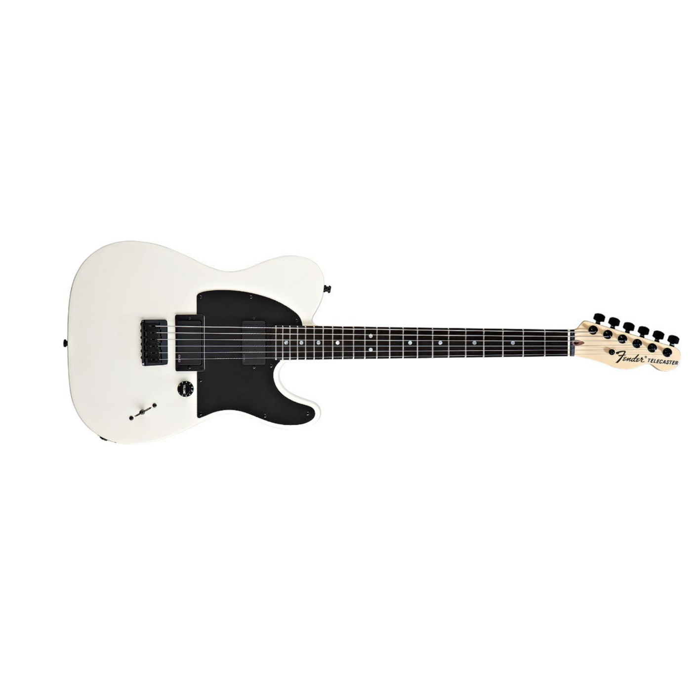 Fender Jim Root Telecaster (mex, Eb) - Flat White - Guitare Électrique Forme Tel - Main picture