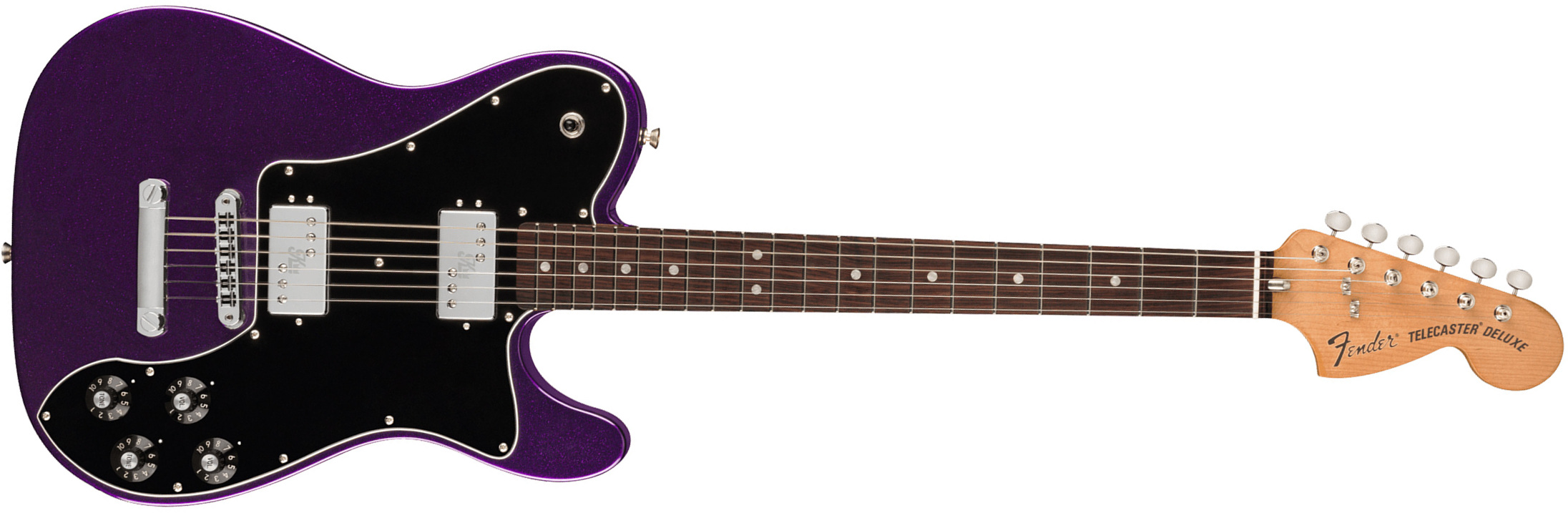 Fender Kingfish Tele Deluxe Usa Signature Hh Ht Rw - Mississippi Night - Guitare Électrique Forme Tel - Main picture
