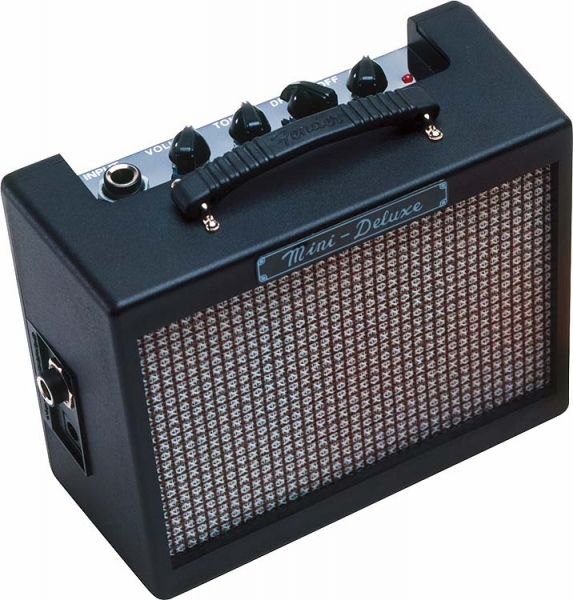 Fender Md20 Mini Deluxe Amplifier 1w 2x2 Black - Mini Ampli Guitare - Main picture
