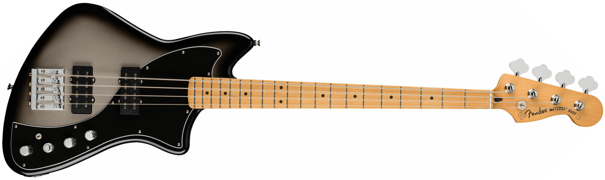 Fender Meteora Bass Active Player Plus Mex Mn - Silver Burst - Basse Électrique Solid Body - Main picture