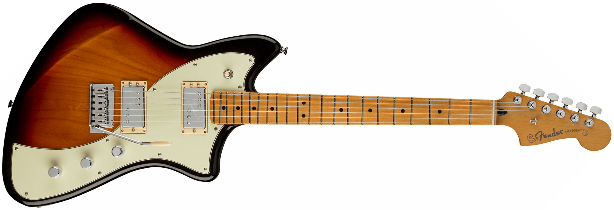 Fender Meteora Player Plus Hh Mex 2h Ht Mn - 3-color Sunburst - Guitare Électrique RÉtro Rock - Main picture