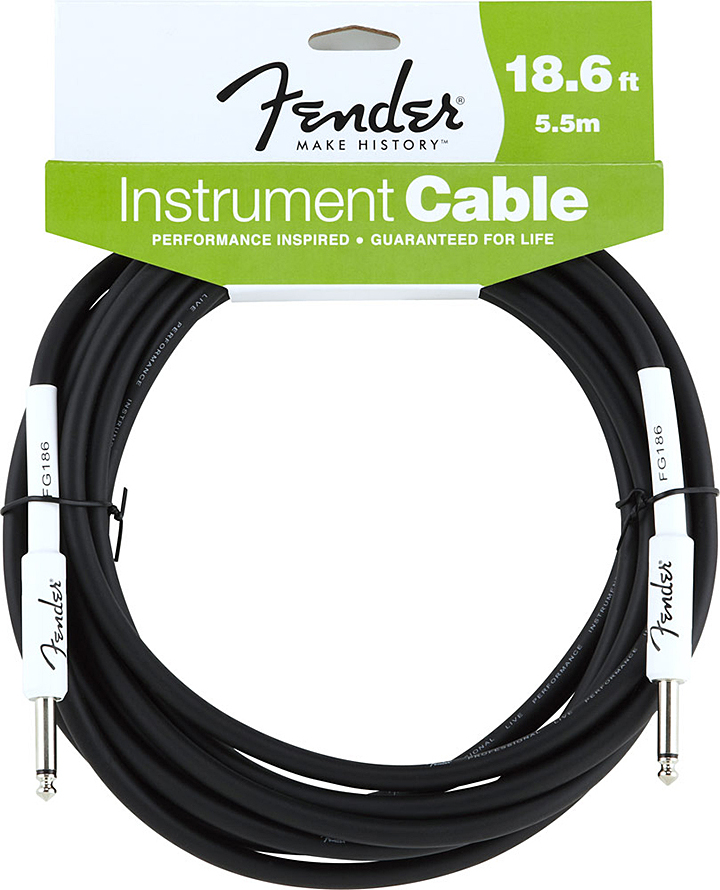 Fender Performance Instrument Cable Jack Droit / Droit - 18.6ft - 5.5m - CÂble - Main picture