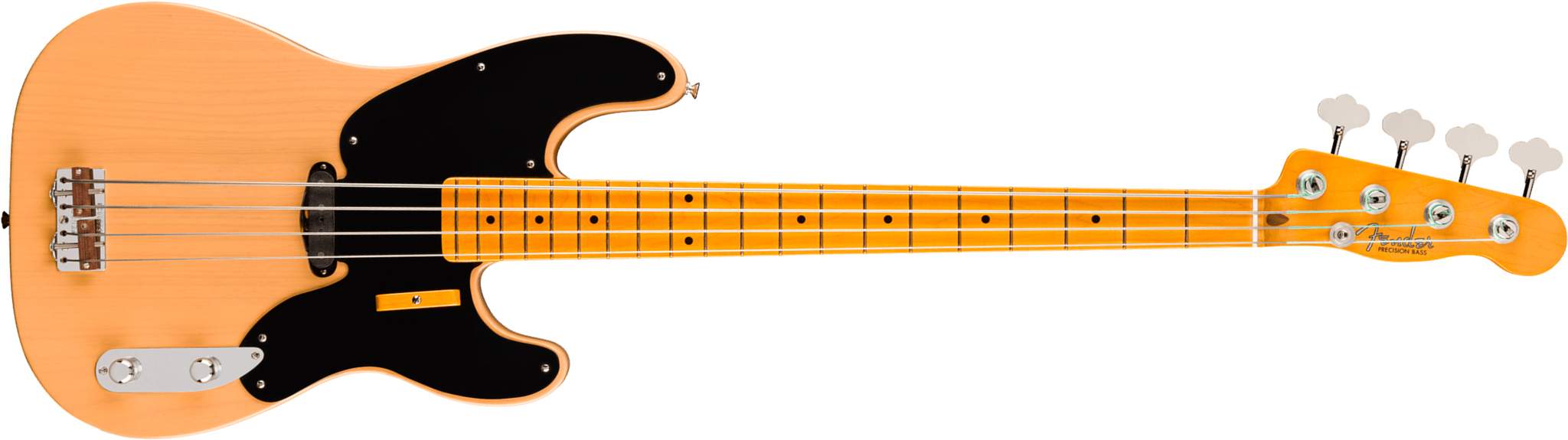 Fender Precision Bass 1951 American Vintage Ii 75th Ann. Usa Mn - Butterscotch Blonde - Basse Électrique Solid Body - Main picture