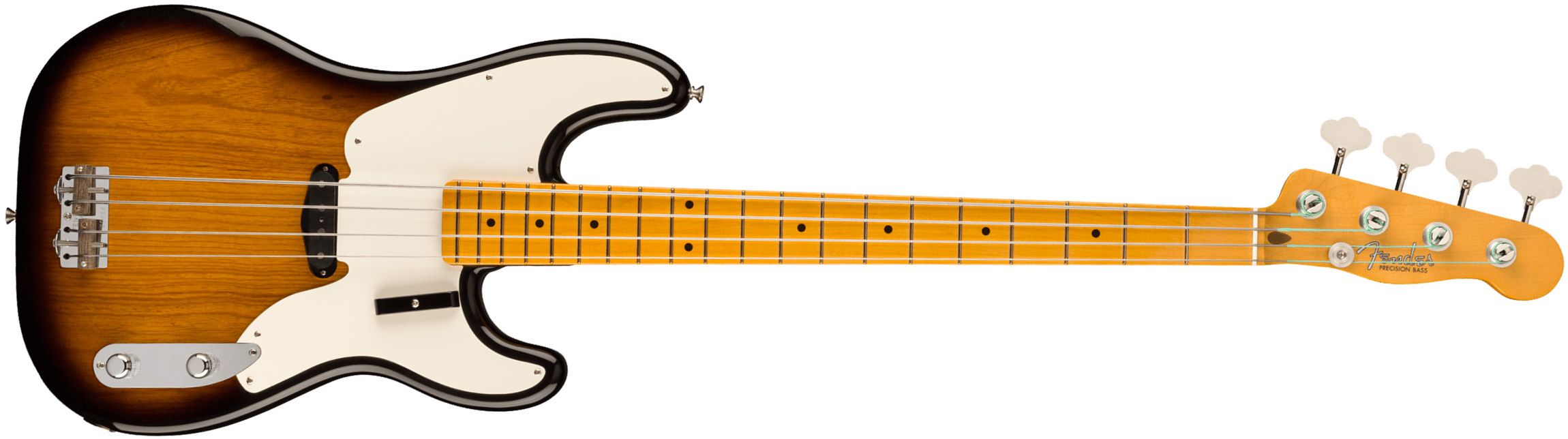 Fender Precision Bass 1954 American Vintage Ii Usa Mn - 2-color Sunburst - Basse Électrique Solid Body - Main picture