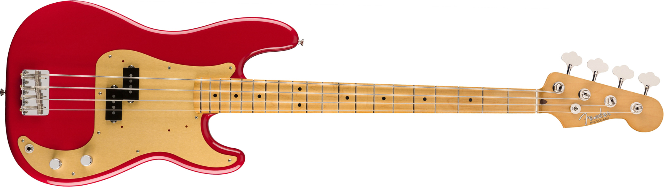 Fender Precision Bass 50s Vintera Vintage Mex Mn - Dakota Red - Basse Électrique Solid Body - Main picture