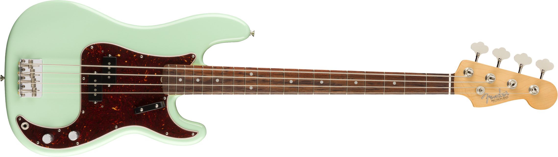 Fender Precision Bass '60s American Original Usa Rw - Surf Green - Basse Électrique Solid Body - Main picture
