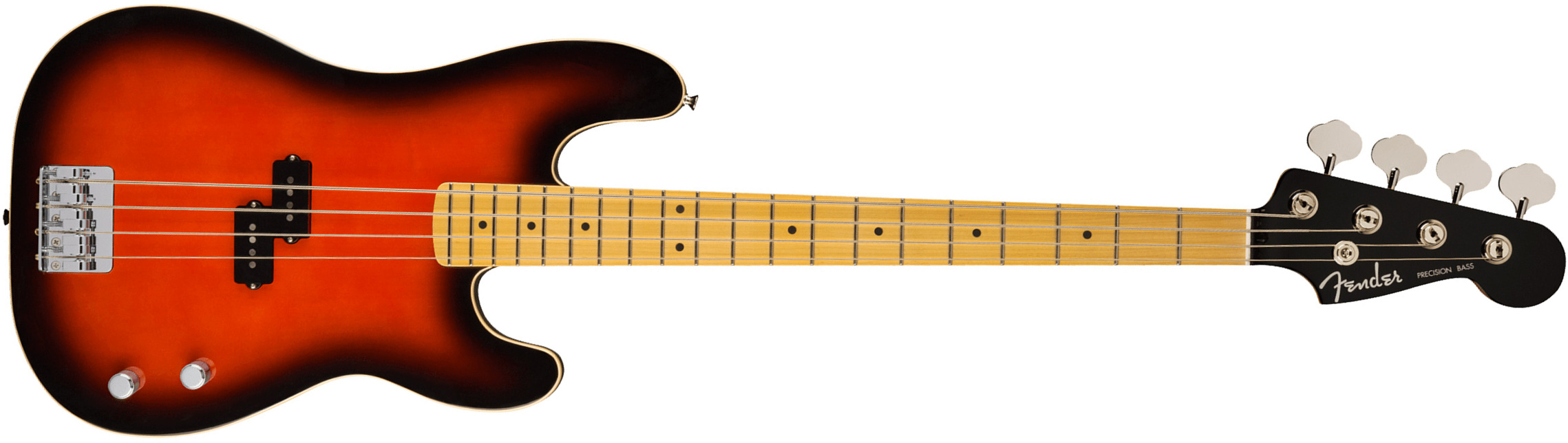 Fender Precision Bass Aerodyne Special Jap Mn - Hot Rod Burst - Basse Électrique Solid Body - Main picture