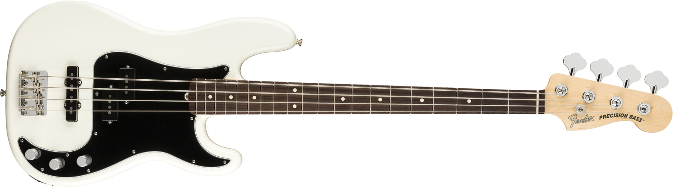 Fender Precision Bass American Performer Usa Rw - Arctic White - Basse Électrique Solid Body - Main picture