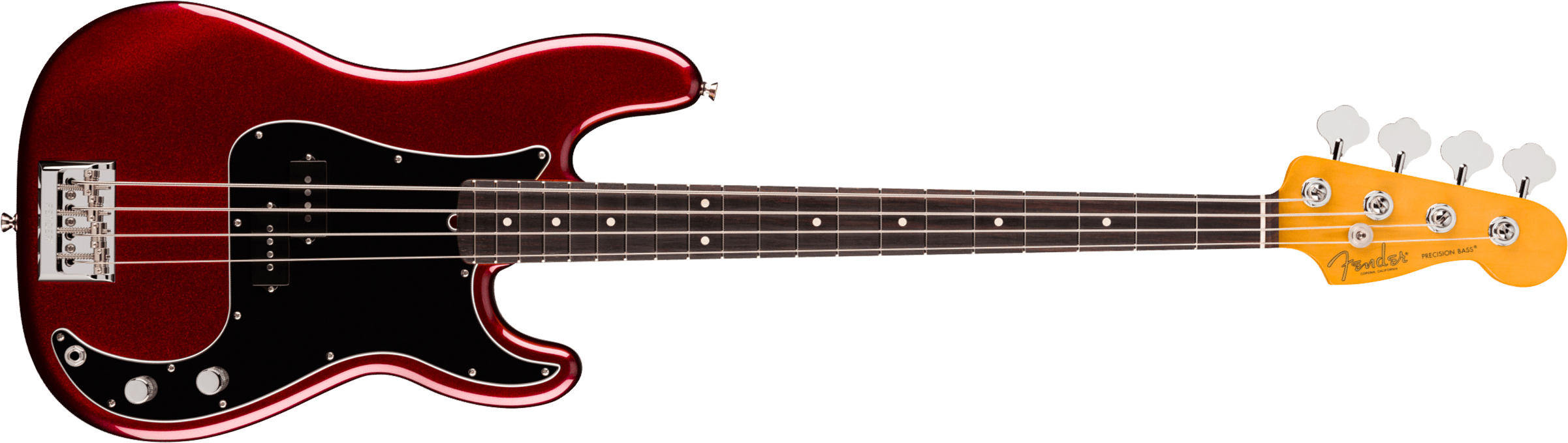 Fender Precision Bass American Pro. Usa Rw - Oxblood - Basse Électrique Solid Body - Main picture
