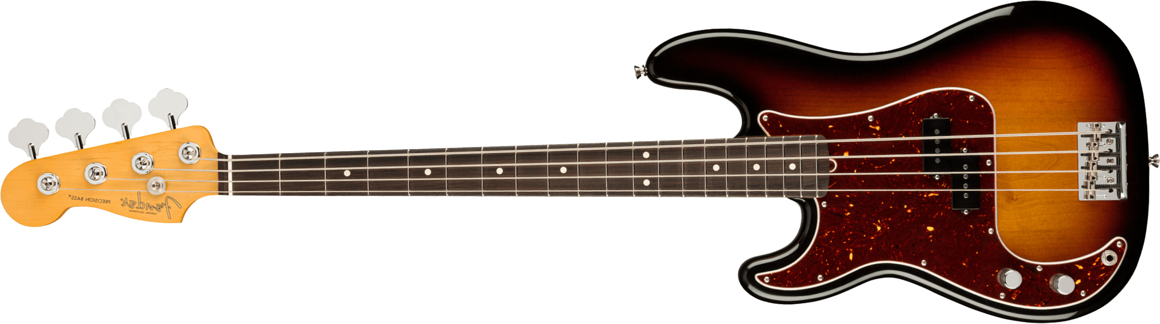 Fender Precision Bass American Professional Ii Lh Gaucher Usa Rw - 3-color Sunburst - Basse Électrique Solid Body - Main picture