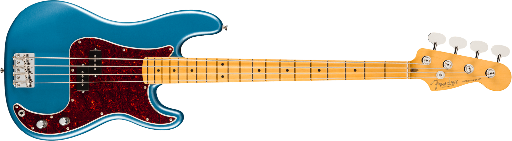 Fender Precision Bass Classic American Professional Usa Mn - Faded Lake Placid Blue - Basse Électrique Solid Body - Main picture