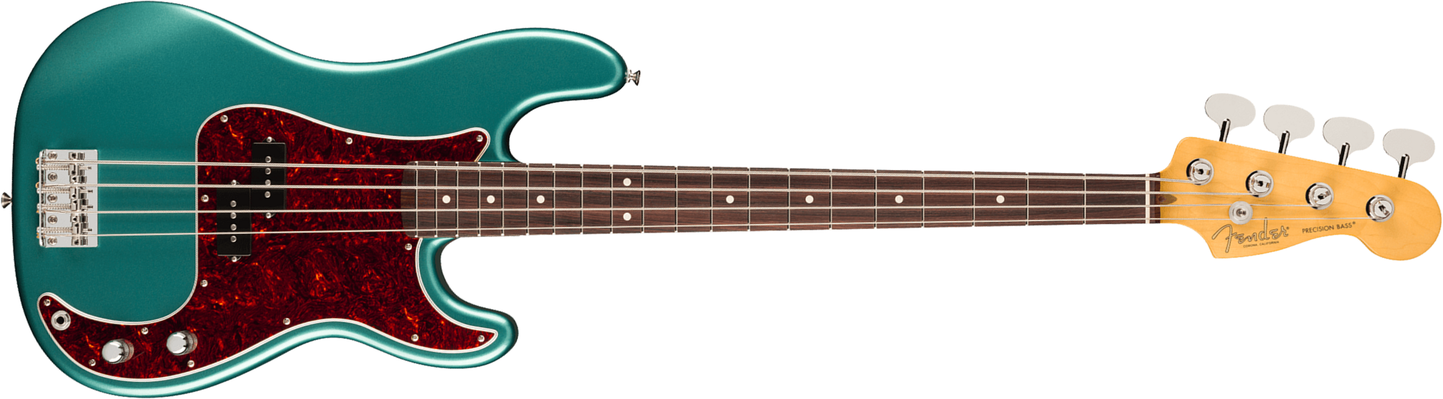 Fender Precision Bass Classic American Professional Usa Rw - Faded Sherwood Green Metallic - Basse Électrique Solid Body - Main picture