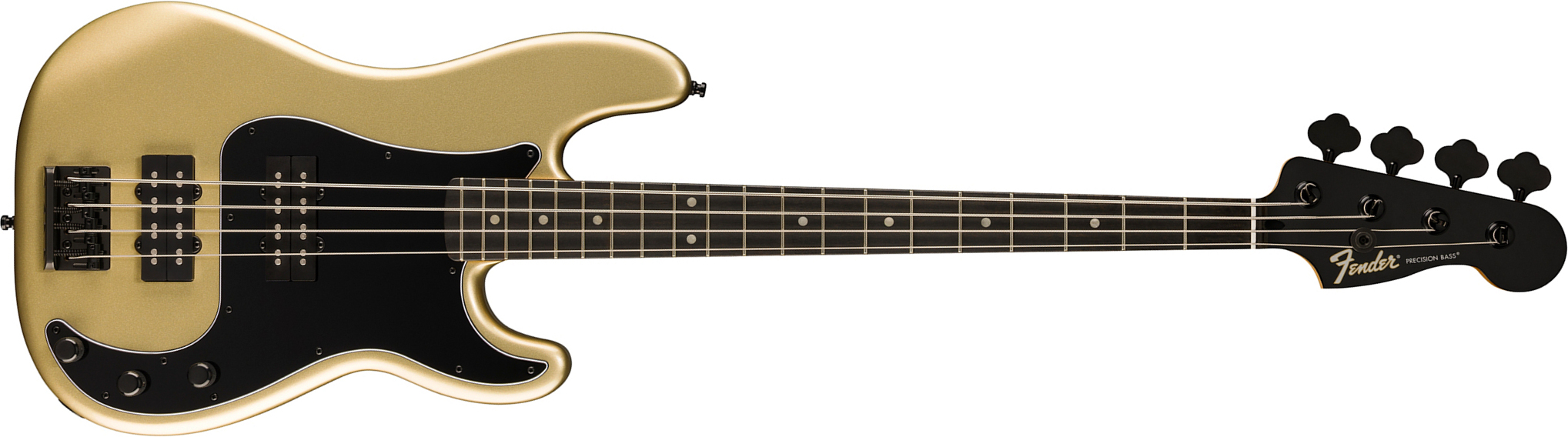 Fender Precision Bass Hh Player Fusion Ltd Mex 2h Eb - Halo Metallic - Basse Électrique Solid Body - Main picture