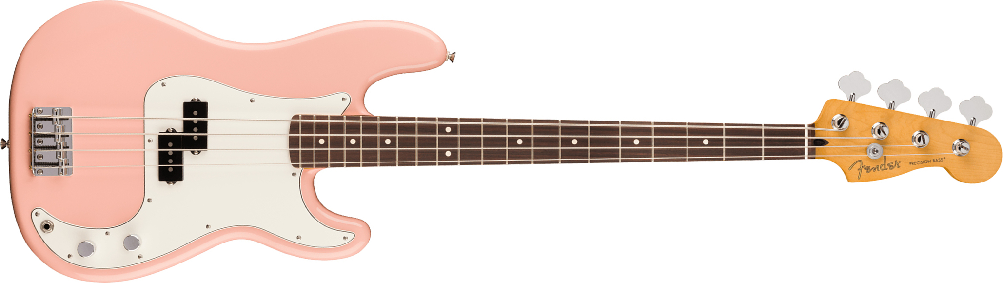 Fender Precision Bass Player Ii Mex Ltd Rw - Shell Pink - Basse Électrique Solid Body - Main picture