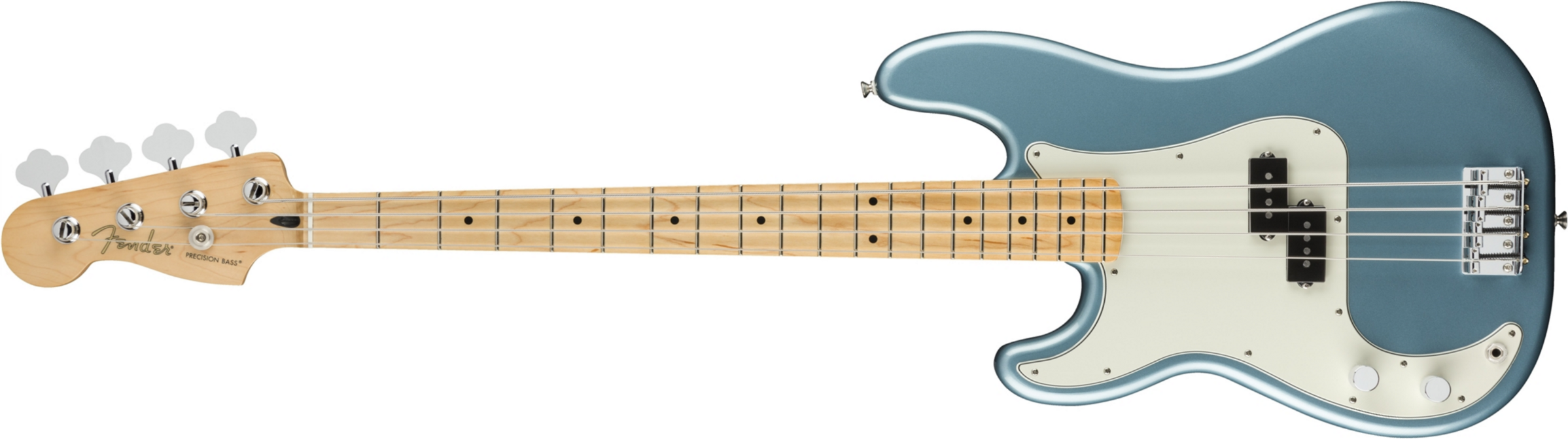 Fender Precision Bass Player Lh Gaucher Mex Mn - Tidepool - Basse Électrique Solid Body - Main picture