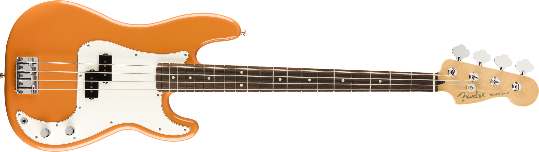 Fender Precision Bass Player Mex Pf - Capri Orange - Basse Électrique Solid Body - Main picture