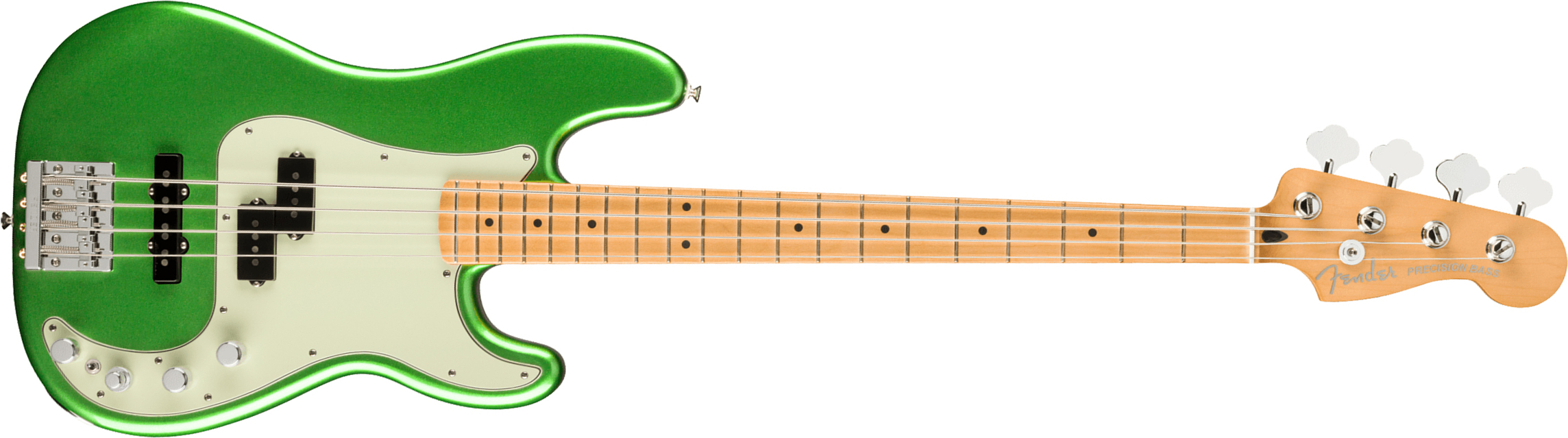 Fender Precision Bass Player Plus Mex Active Mn - Cosmic Jade - Basse Électrique Solid Body - Main picture